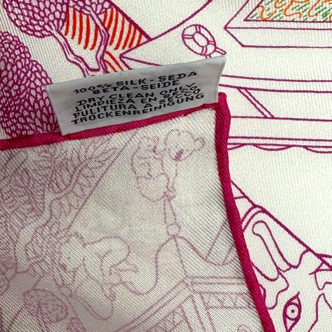 Animapolis - FOULARD HERMES 90 cm - Carré Society