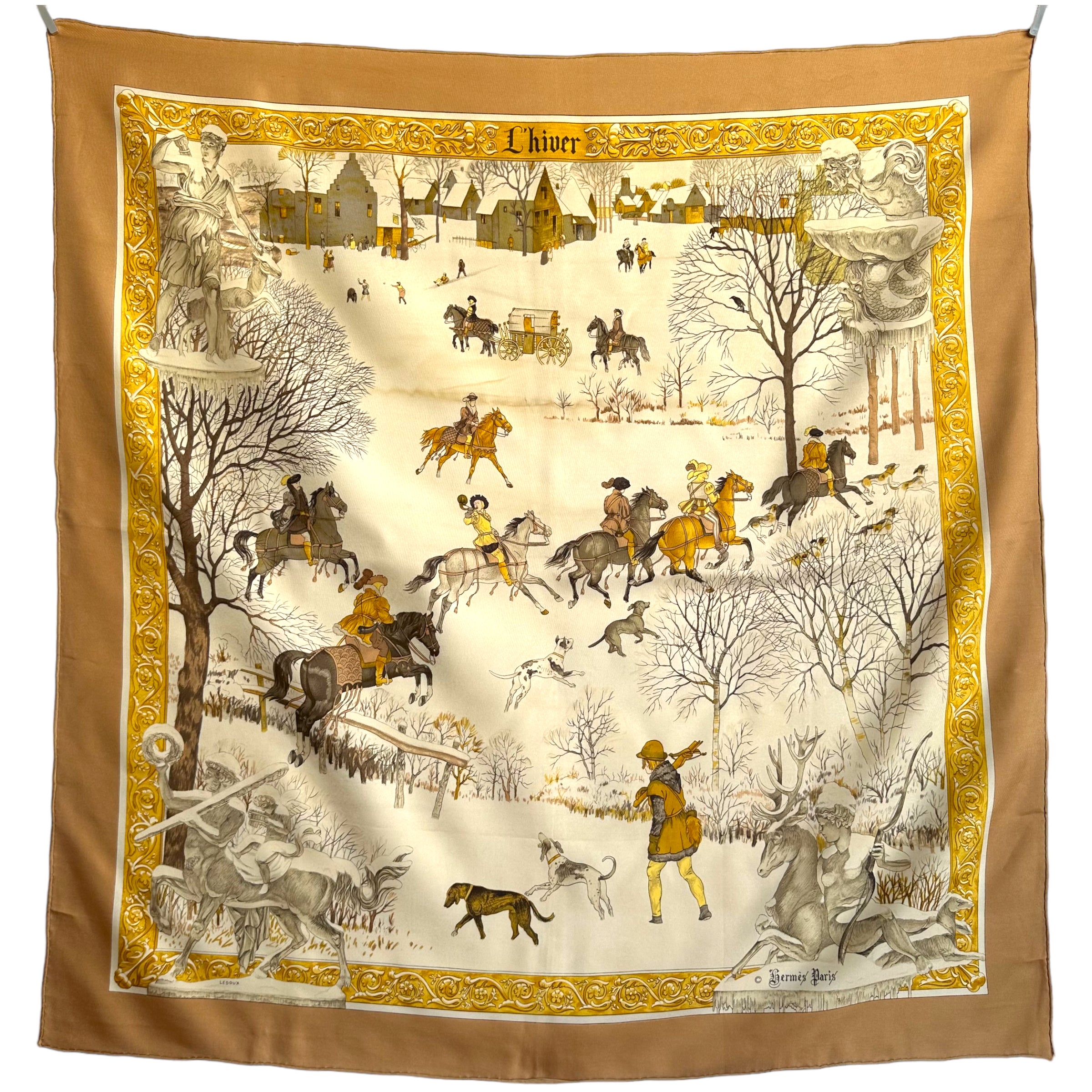 Winter - HERMES SCARF 90 CM