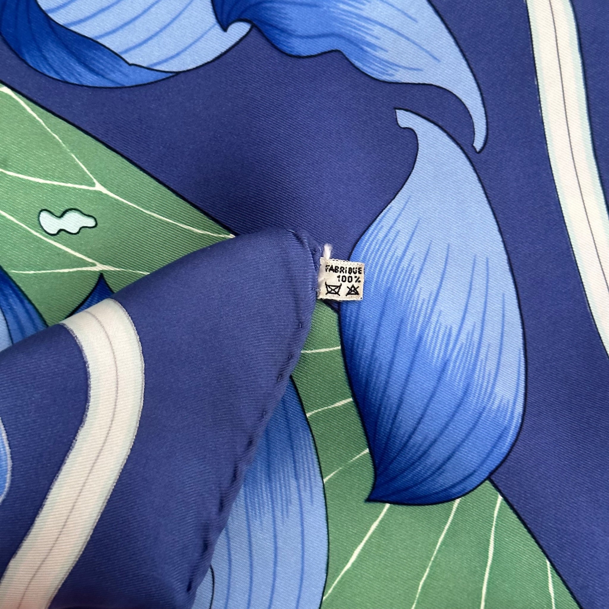 Lotus Flowers - HERMES SCARF 90 CM