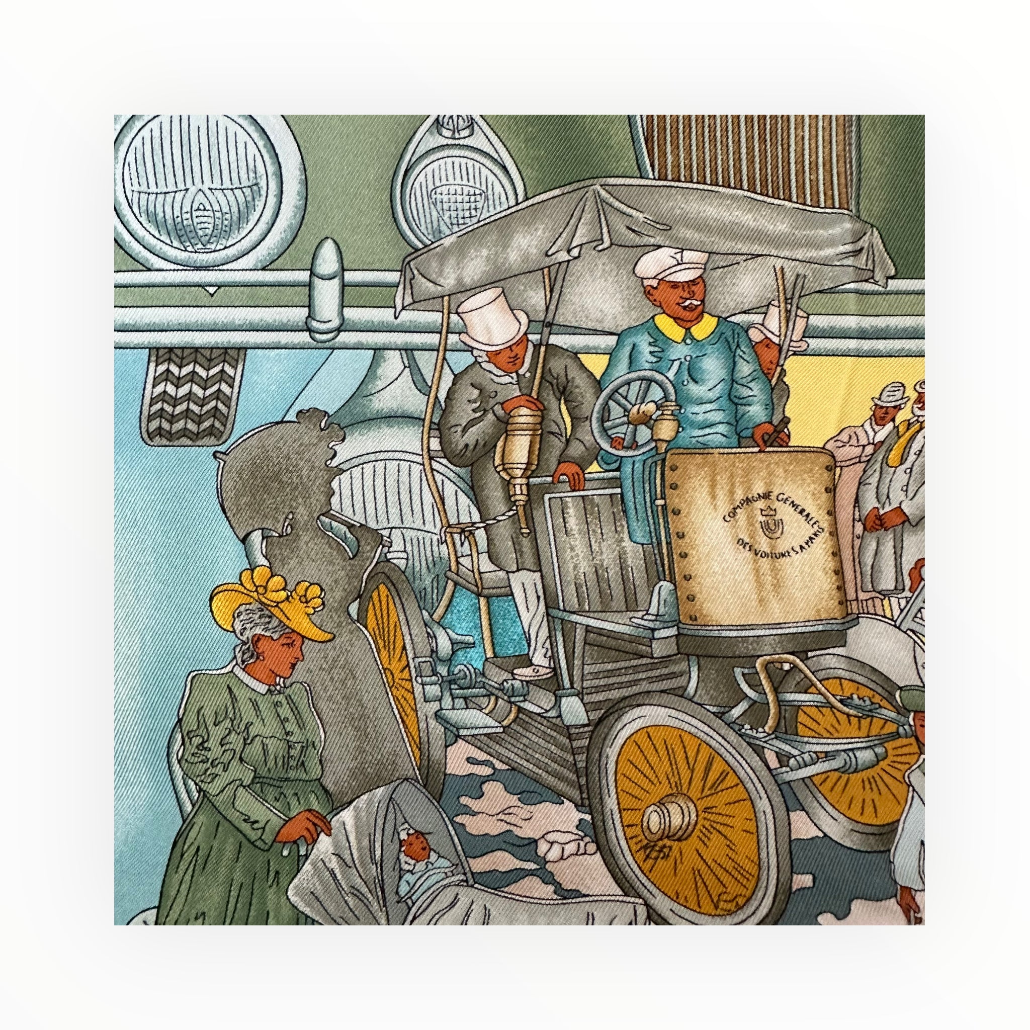 Automobile - Hermes scarf 90cm