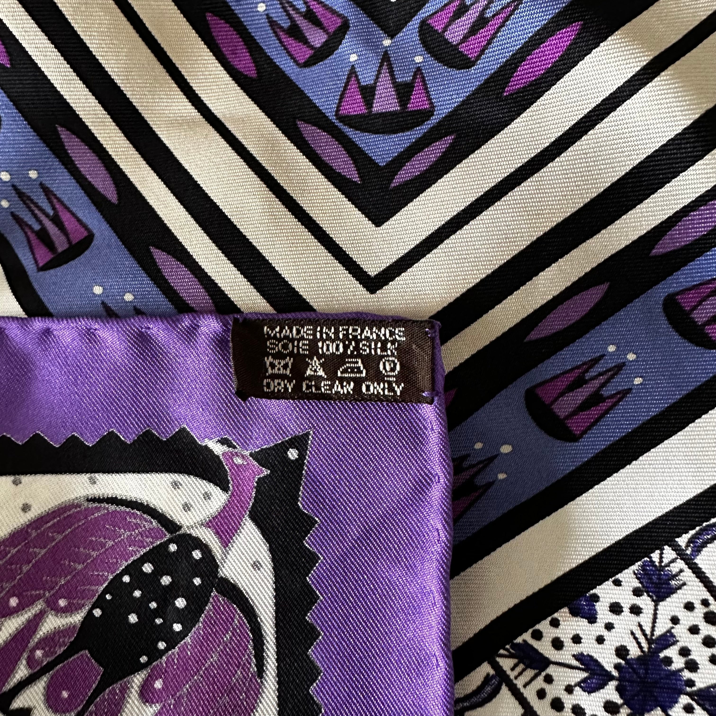 African Blue Gold - HERMES SCARF 90 CM