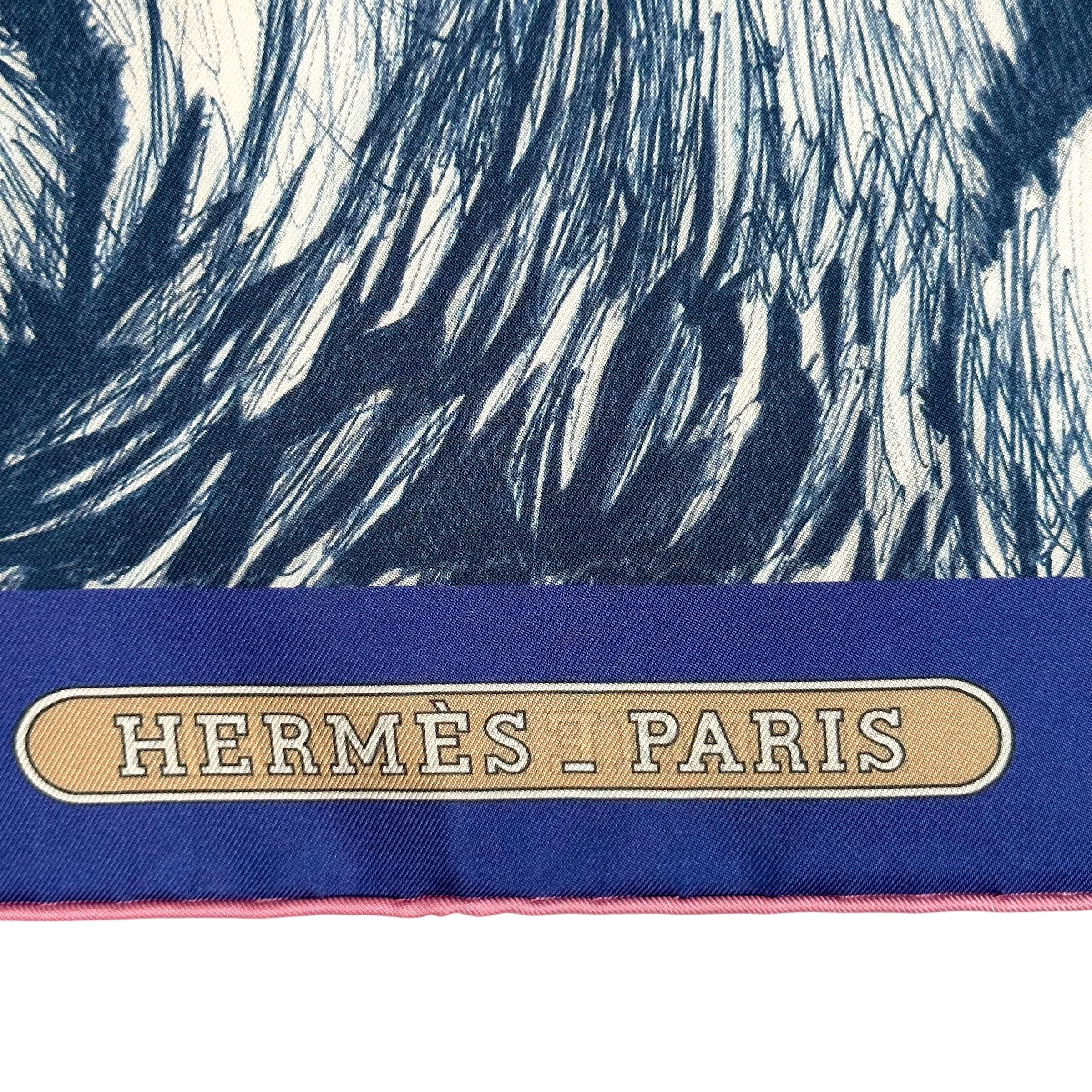 Royal Tiger - HERMES SCARF 90 cm - DOUBLE-SIDED