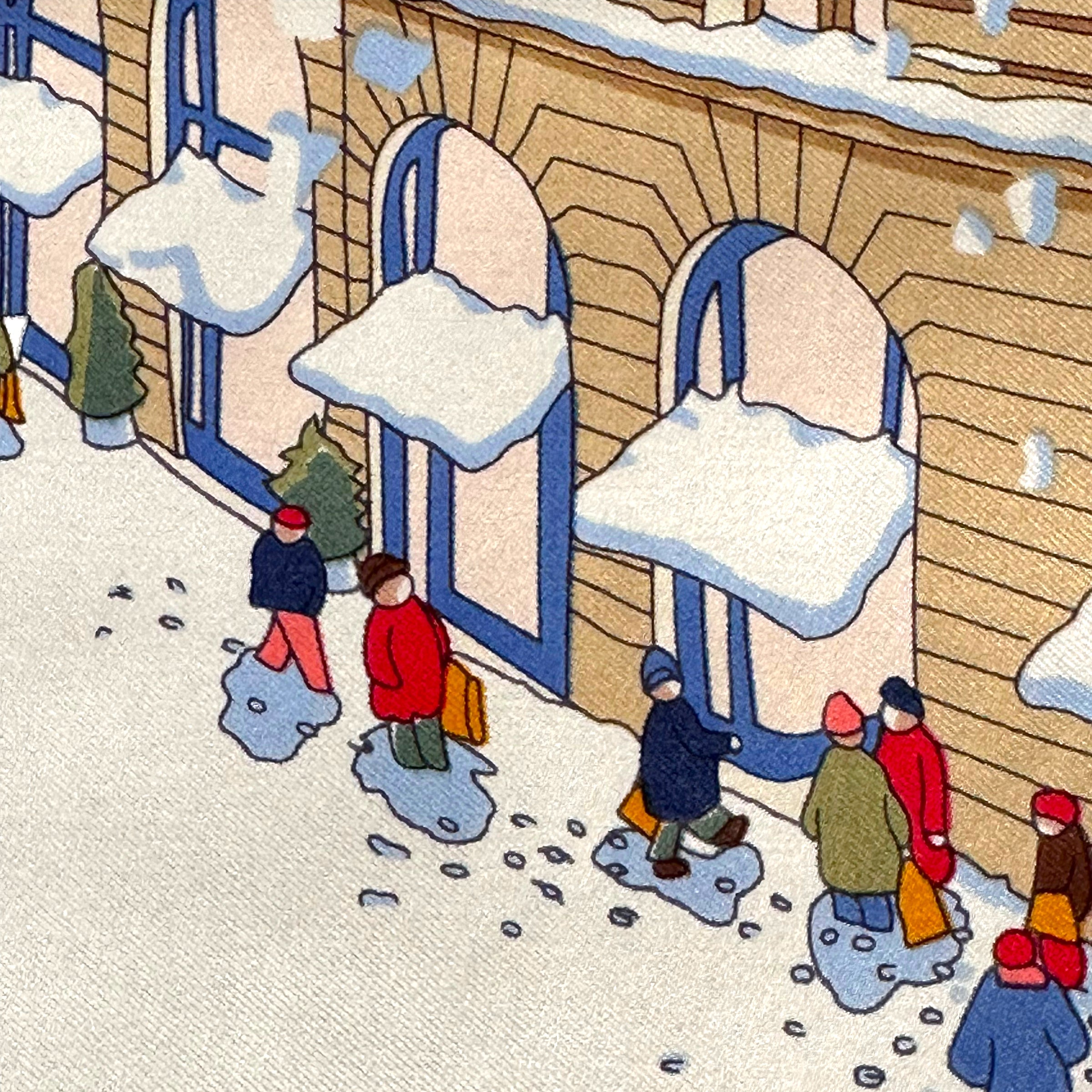 Christmas at 24 Faubourg - HERMES SCARF 90CM