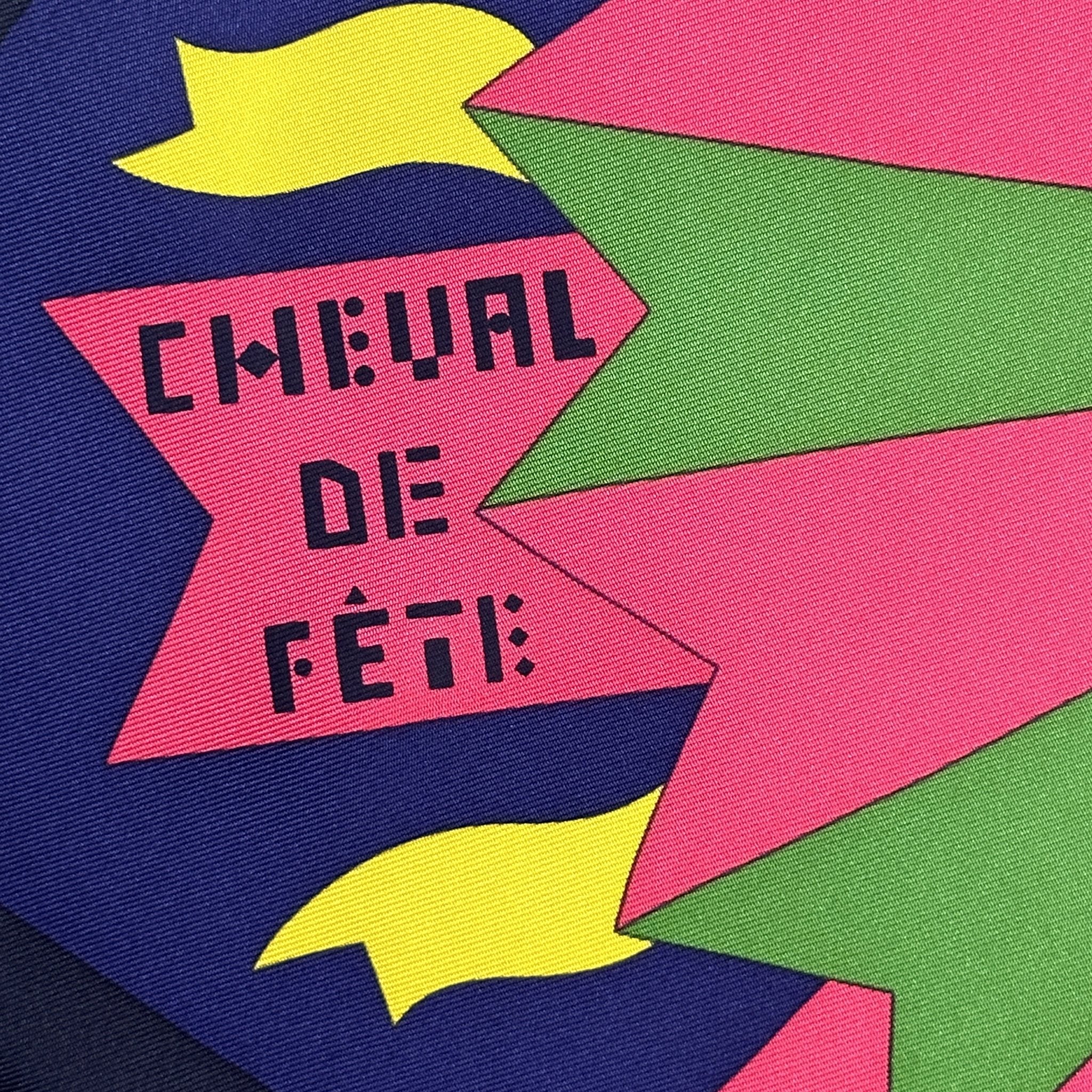 nom du foulard cheval de fete dans le dessin