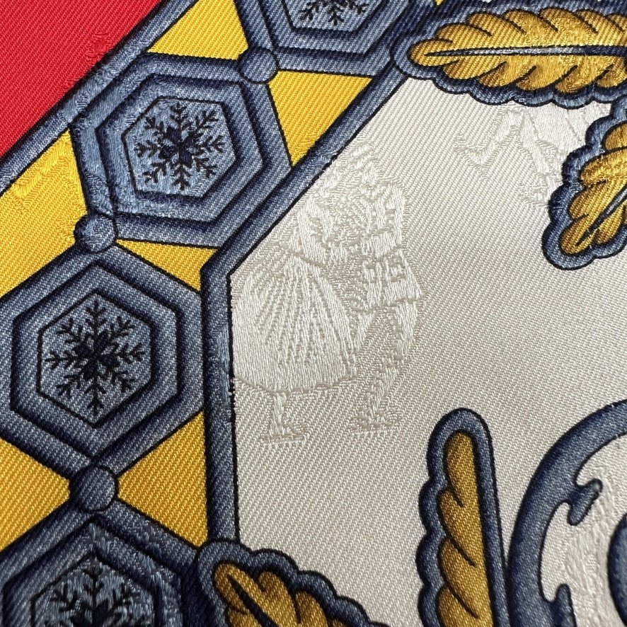 Winter Joys - HERMES SCARF 90 CM