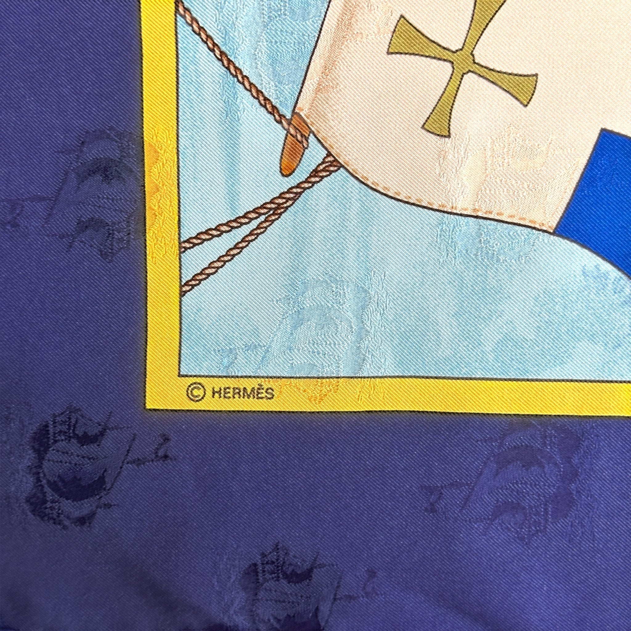 logo copyright hermes foulard hermes christophe colomb