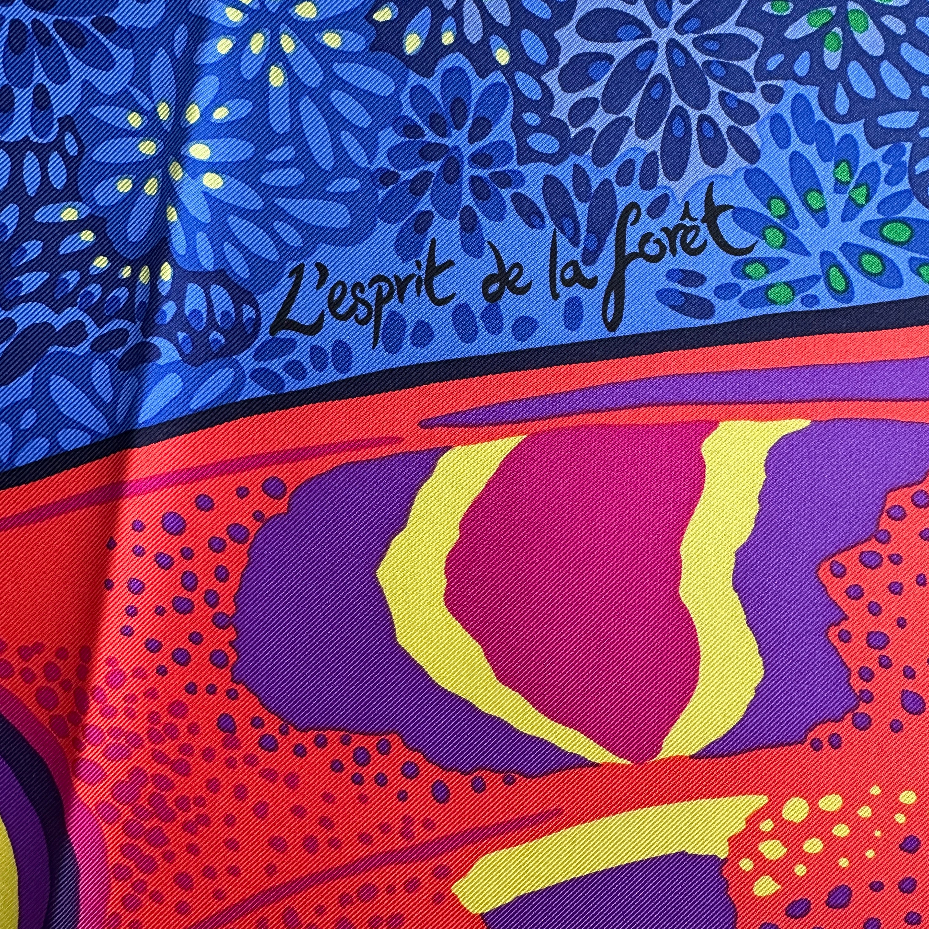 The Spirit of the Forest - Hermès Scarf 90CM