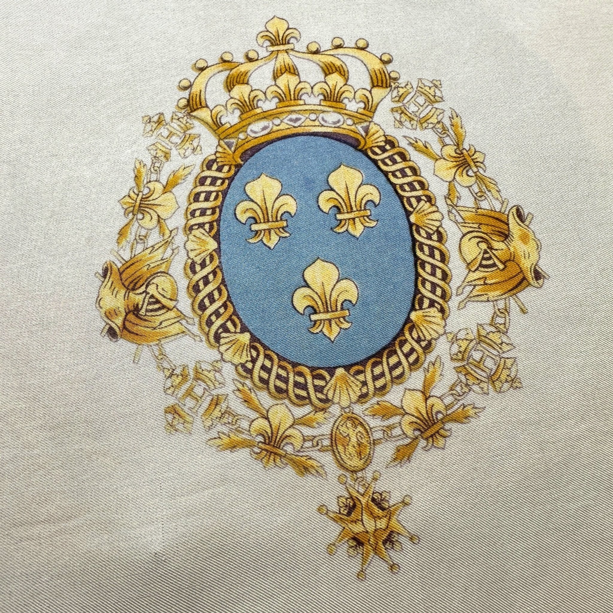 Zoom sur les armoiries du Royaume de France