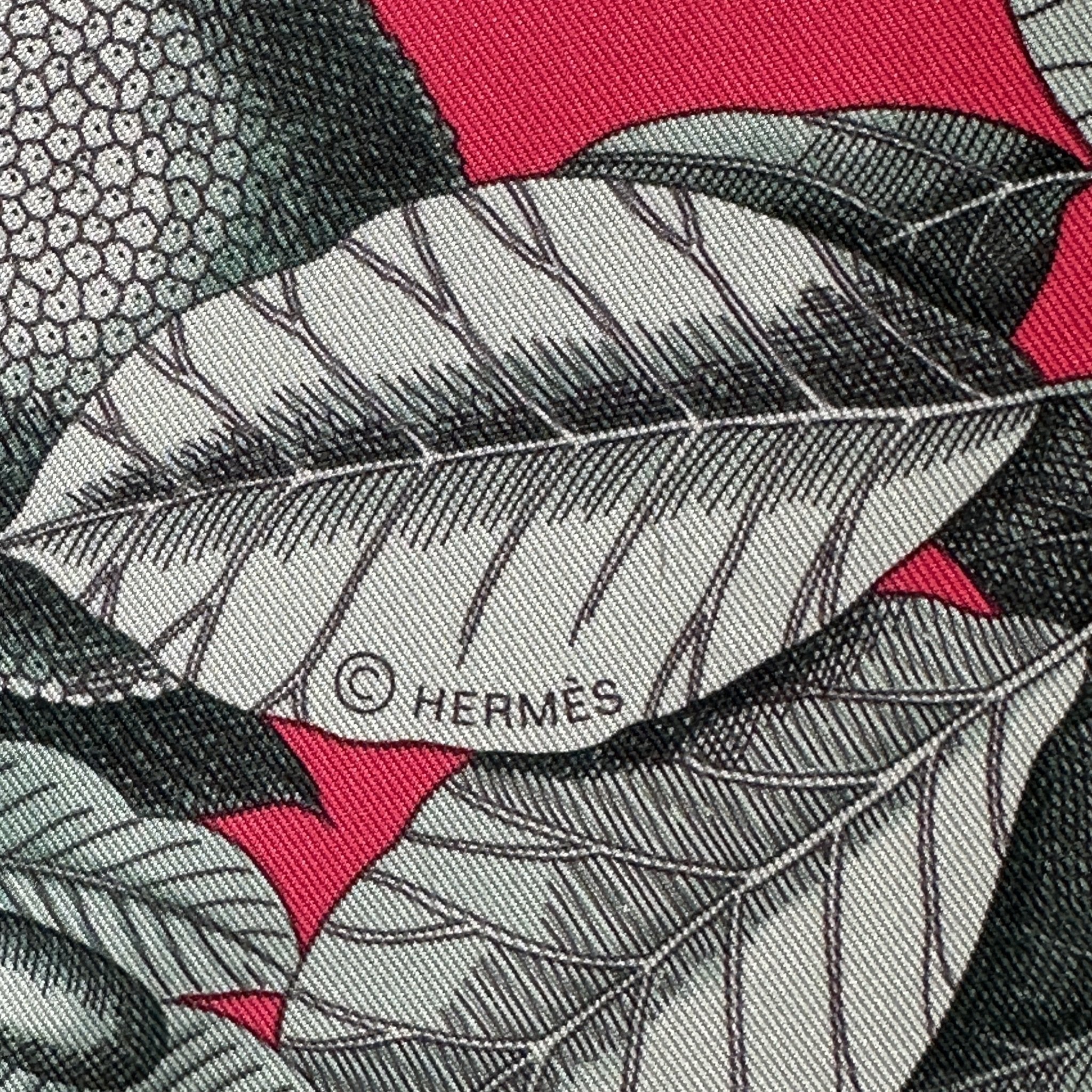 Zoom sur le logo copyright Hermès