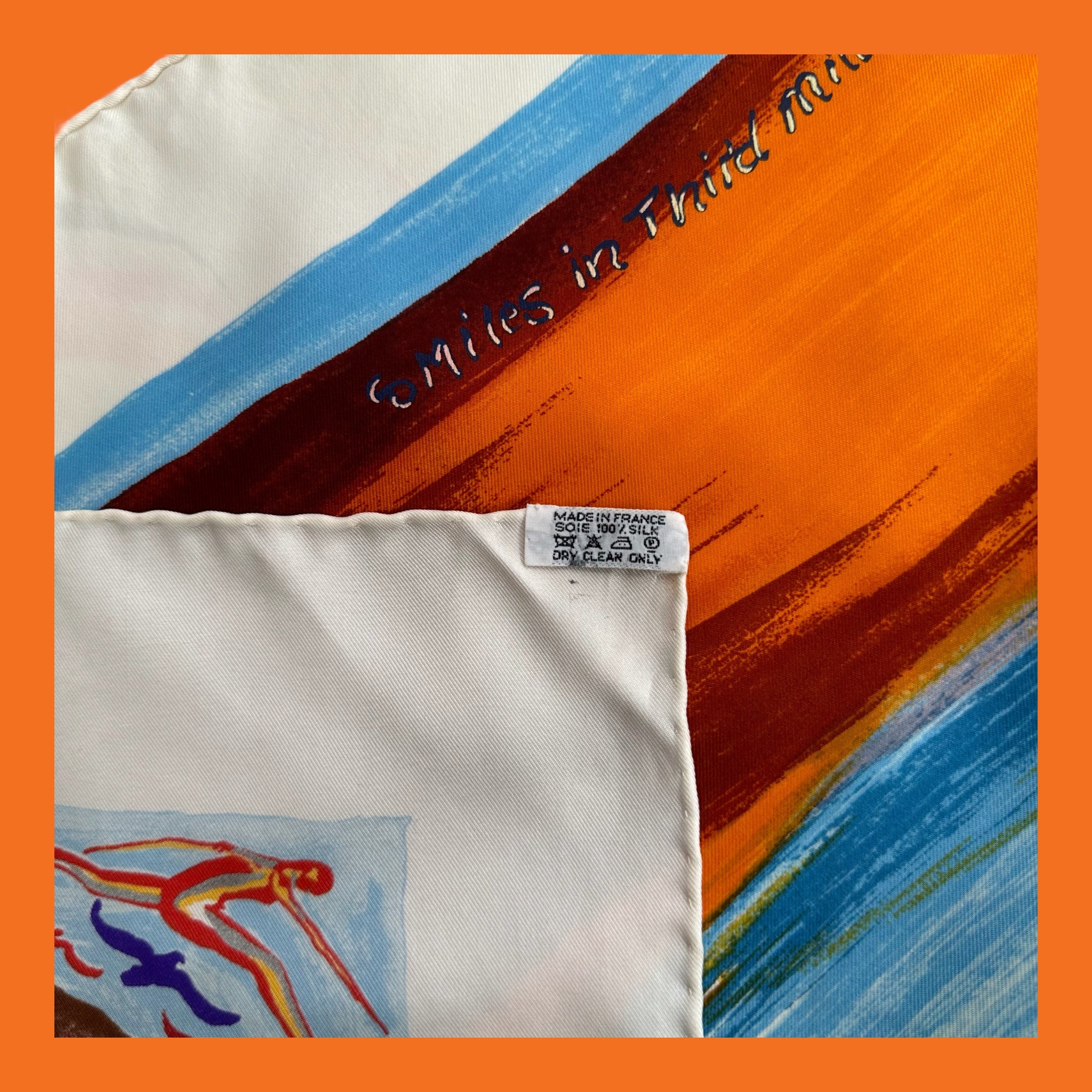 Smiles in the third millenary - HERMES 90 CM SCARF