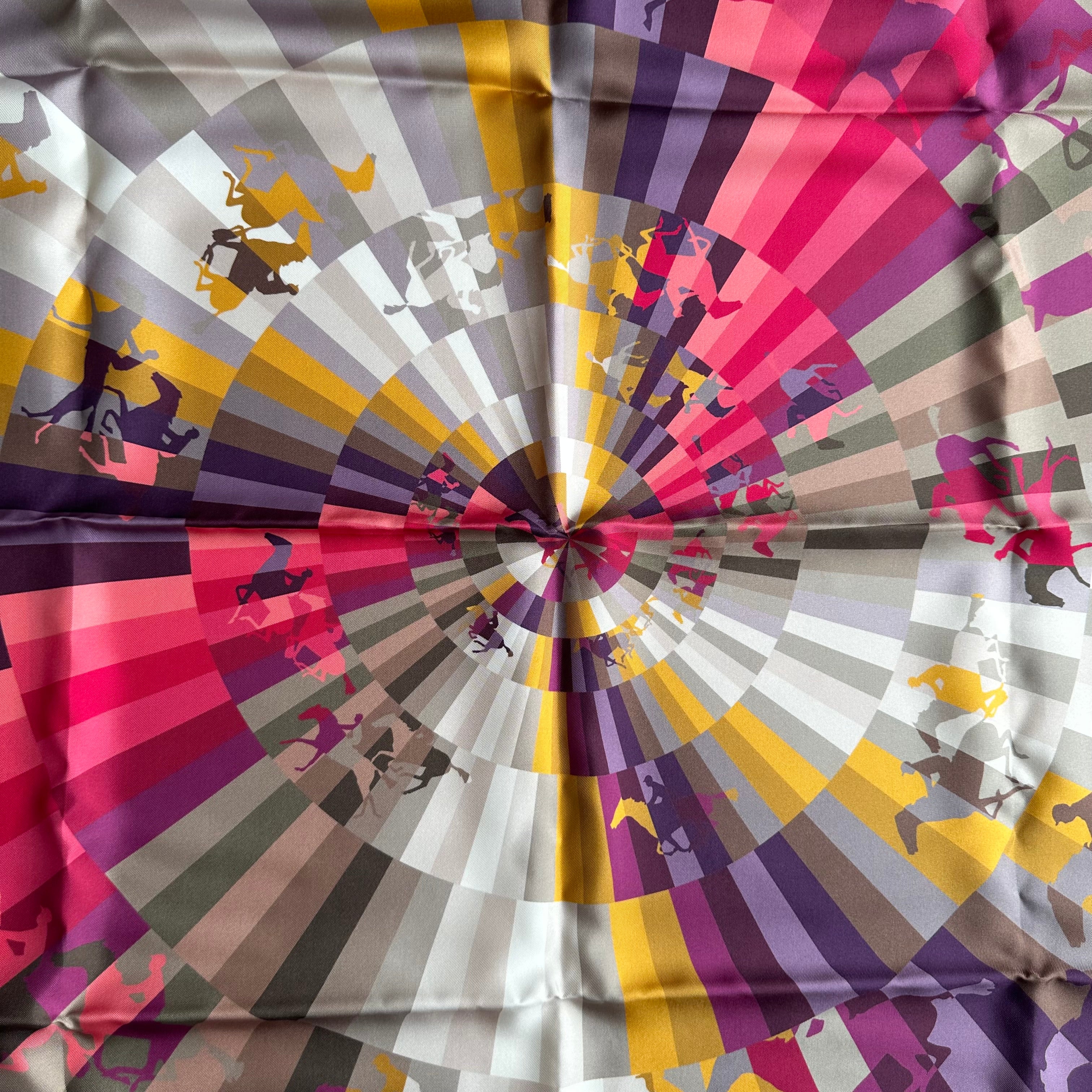 Chromatic Gallop - HERMES SCARF 90 CM